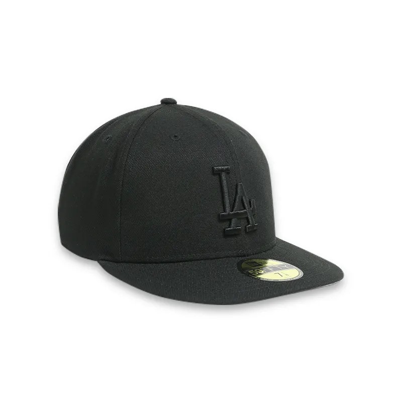 [11591150] New Era Los Angeles Dodgers Blackout Basic 59FIFTY Fitted Hats