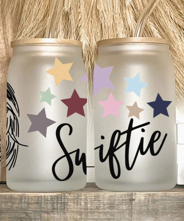 16oz Glass Tumbler - Swiftie