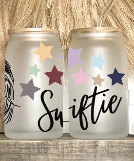 16oz Glass Tumbler - Swiftie