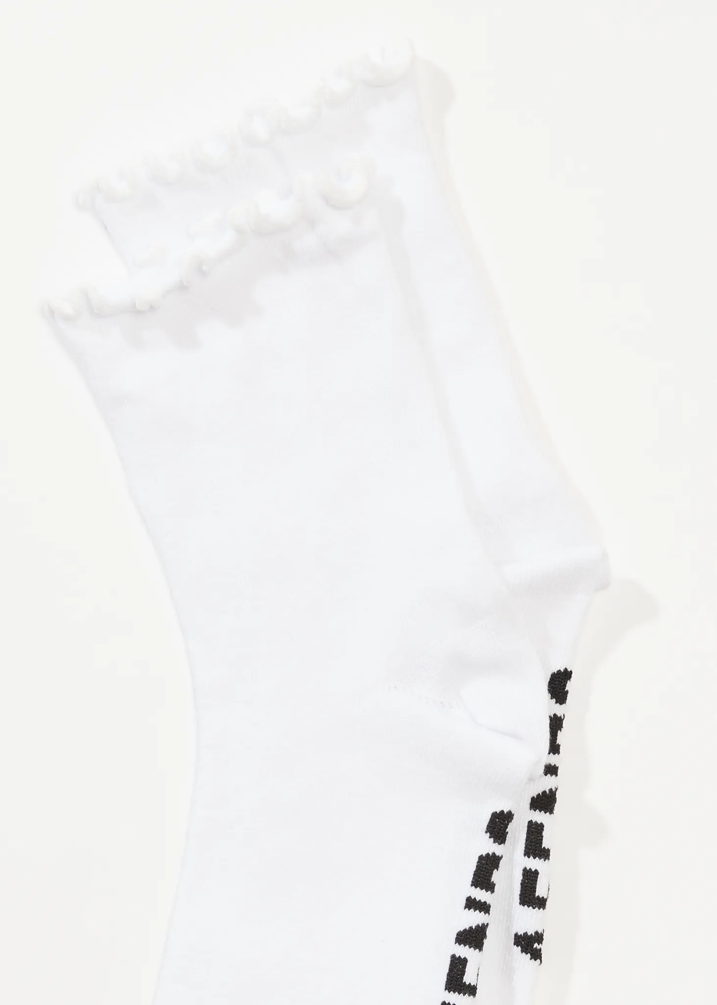 AFENDS Womens Leo - Socks Two Pack - White / Black