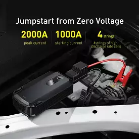 Baseus 20000mAh Car Jump Starter Power Bank 2000A 12V Portable Battery Charger