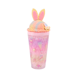 Bewaltz Sweets Rainbow Bunny Tumbler - Pink