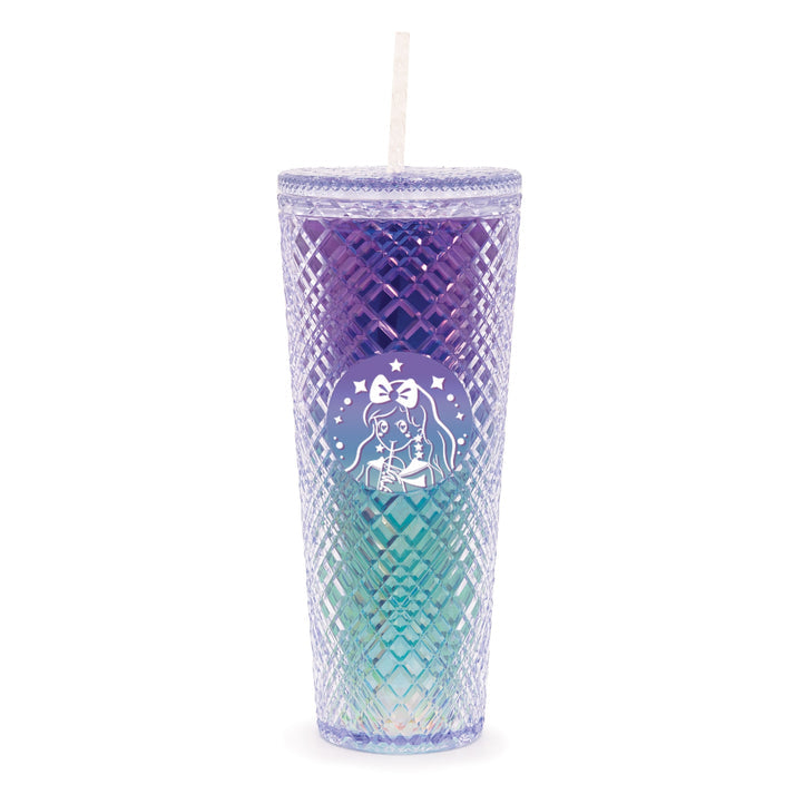 Bewaltz Tall Dazzling Jewel Holographic Tumbler - Ocean