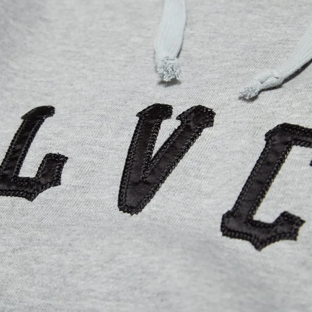 Black Scale Winter League HoodyHeather Grey