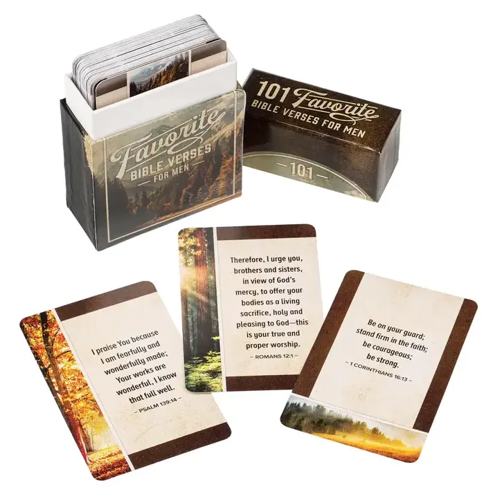 Box of Blessings Favorite Bible Verses for Men