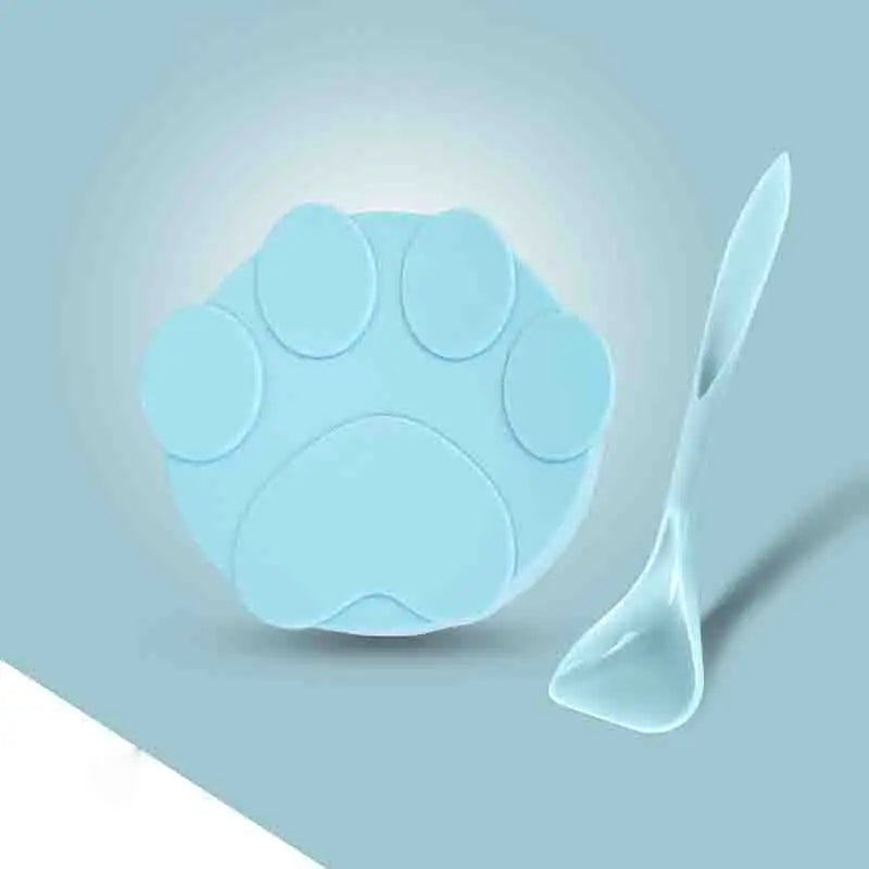 Cat Food Can Lid Spoon Silicone Can Covers Dog Cat Can Lids Food Preservation for Pets Wet Food Storage Lid Dog Accessories