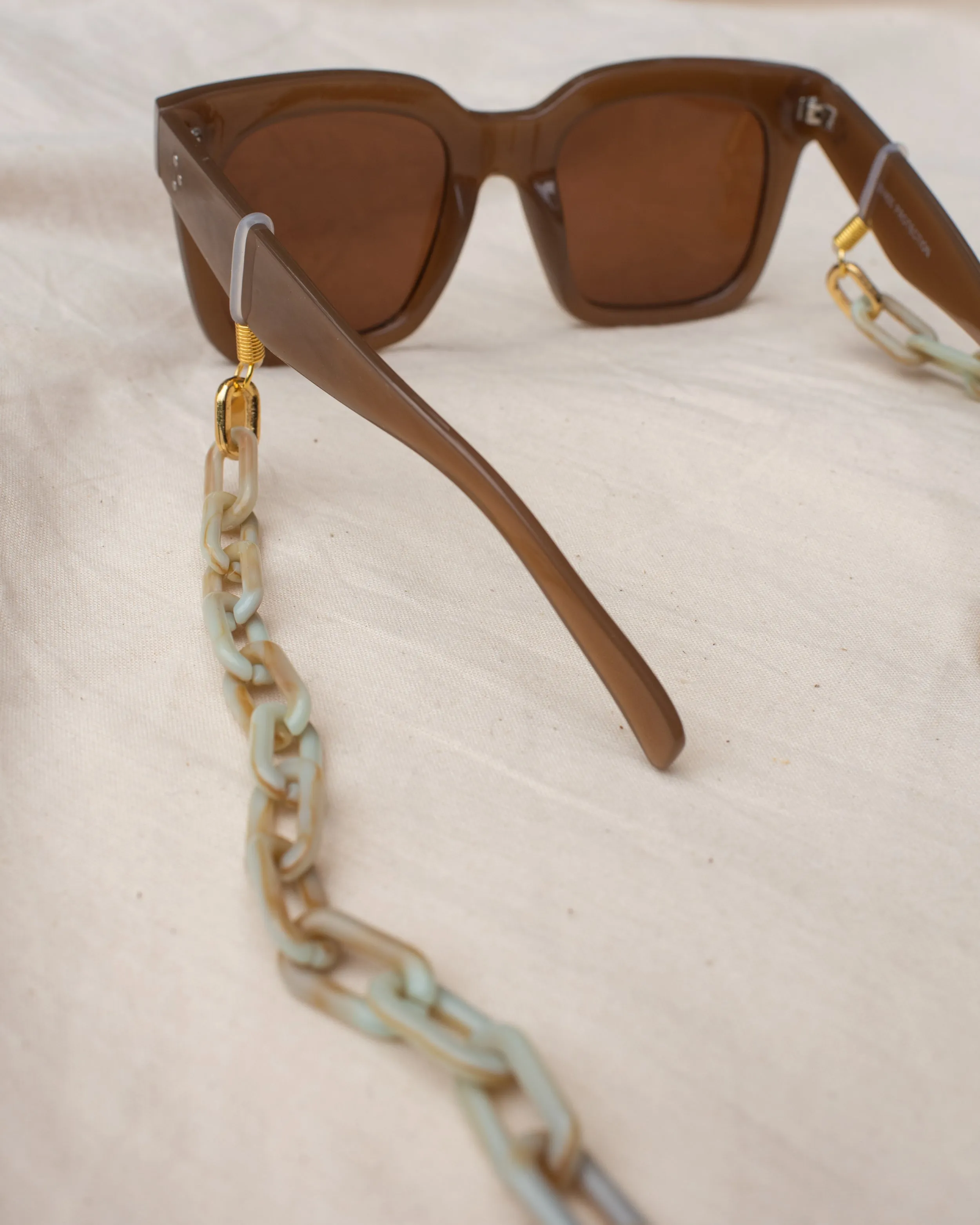 Chunky Caramel Drizzle Eyewear Chain