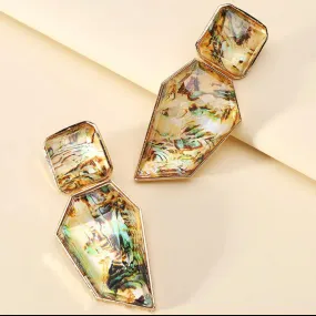 Chunky Multi Diamond Earrings