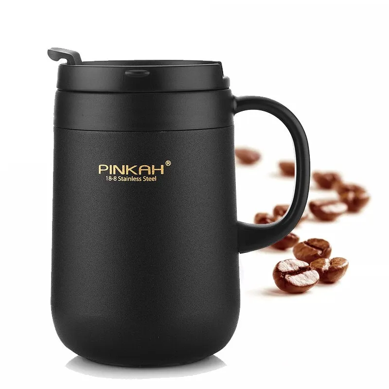 Coffee Thermo Mug 350ml 460ml Office Vacuum Flasks Home Thermos Cup