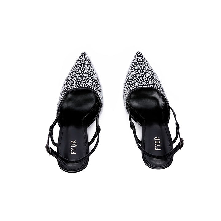 Diamante Detail Pump Heel BB 42