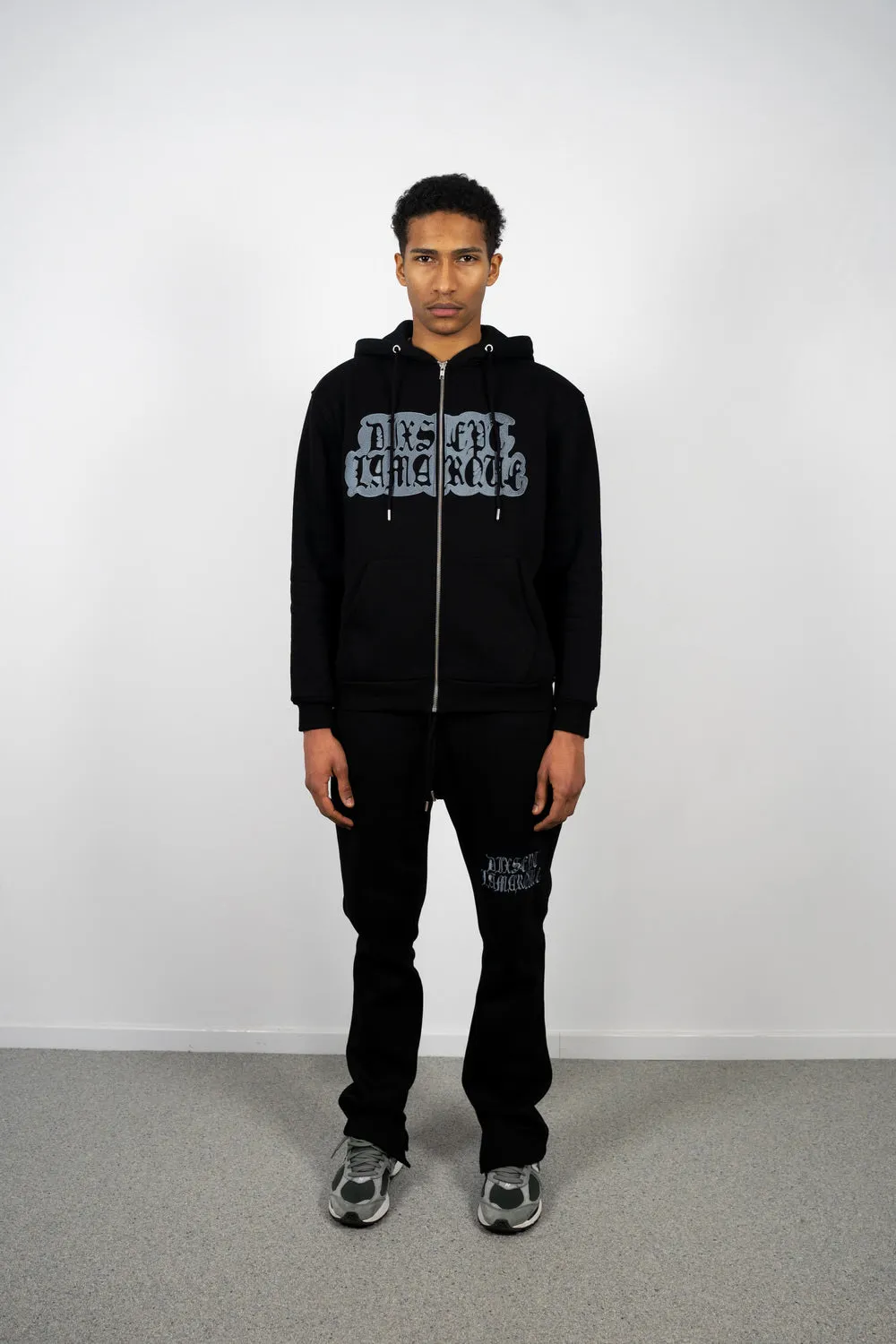 Dix-Sept La Marque Black Zip up