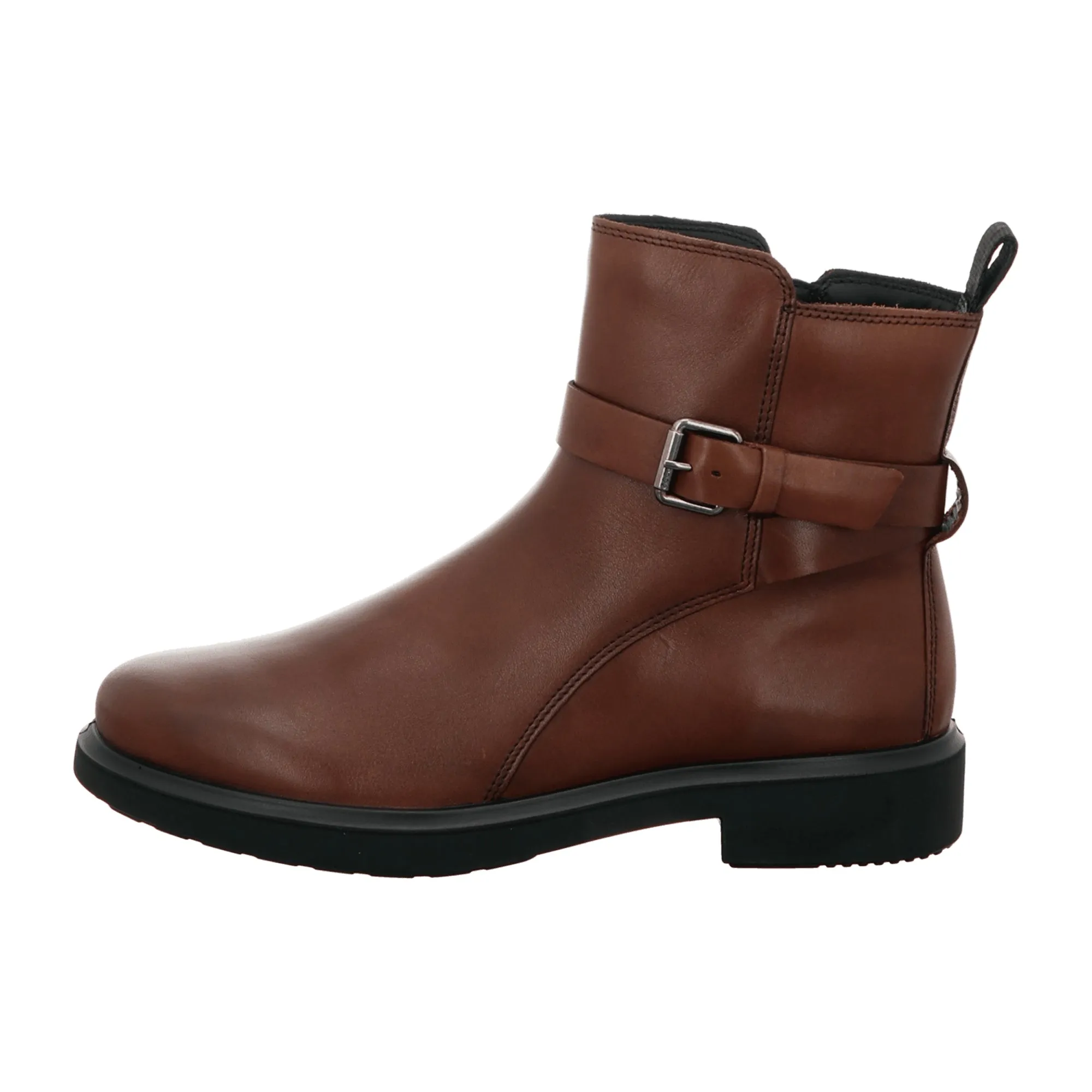 Ecco Metropole Amsterdam Women's Waterproof Ankle Boots - Durable Brown Leather, Style 222013