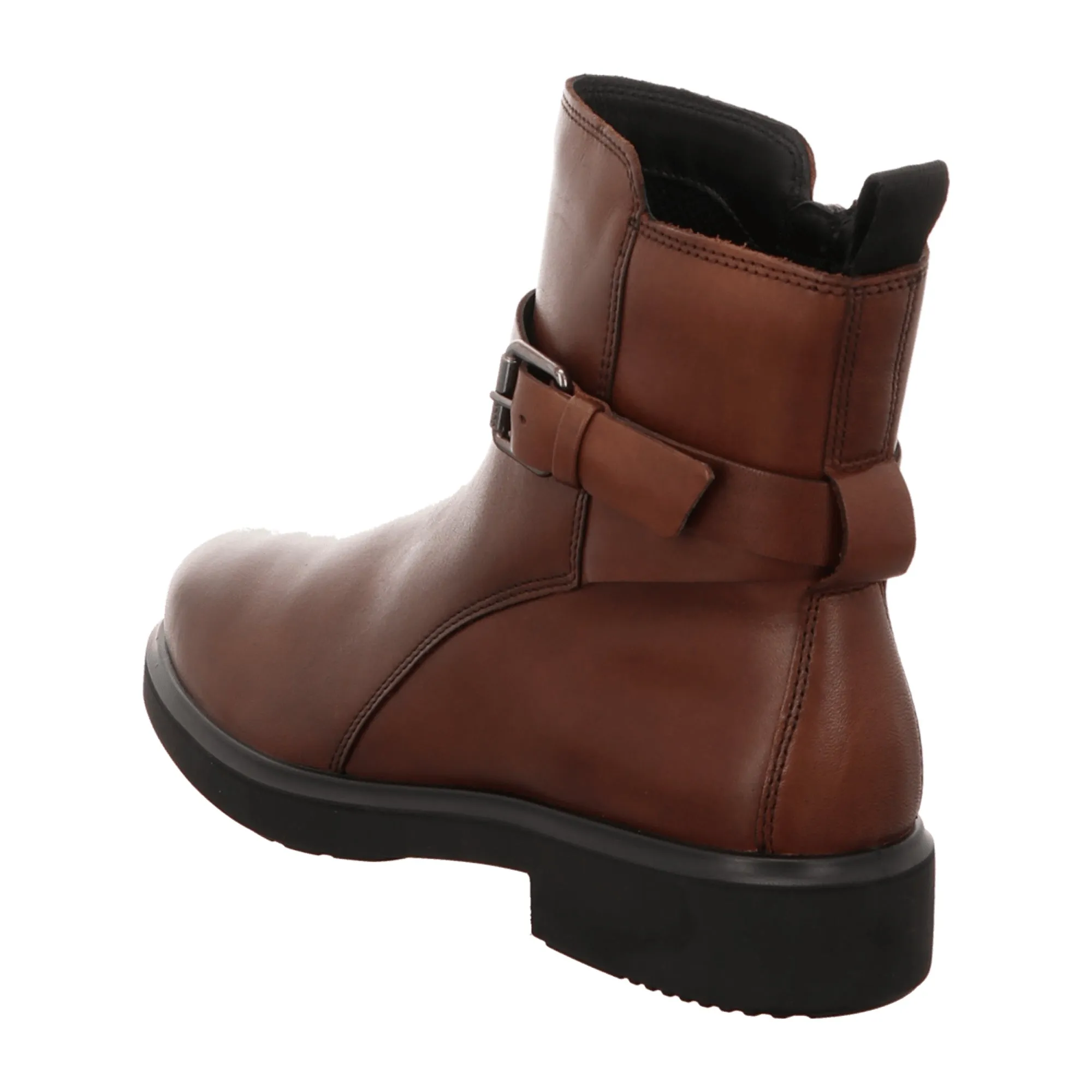 Ecco Metropole Amsterdam Women's Waterproof Ankle Boots - Durable Brown Leather, Style 222013