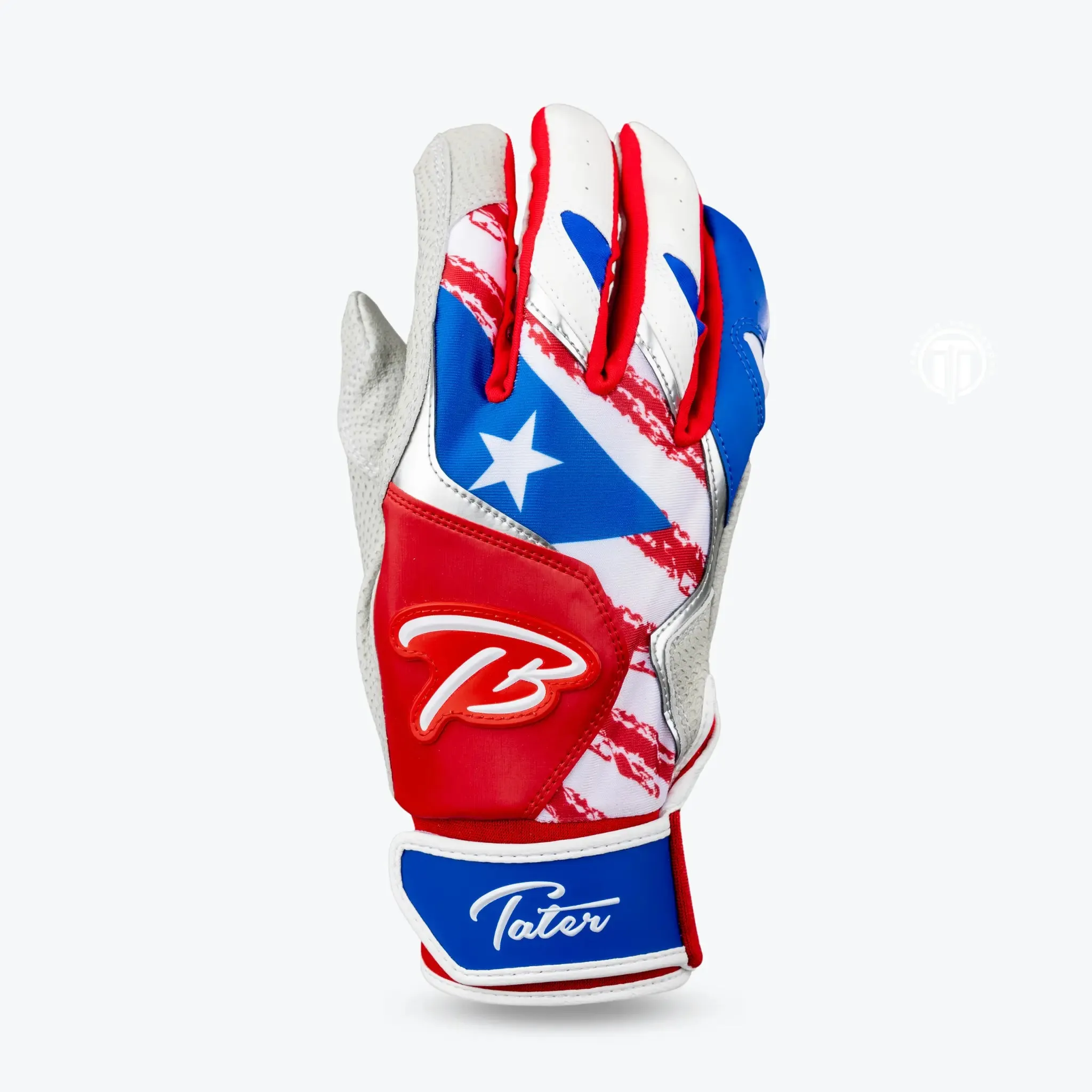 El Perreo - Puerto Rico Flag Zanda Batting Gloves