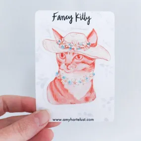 Fancy Kitty Sticker