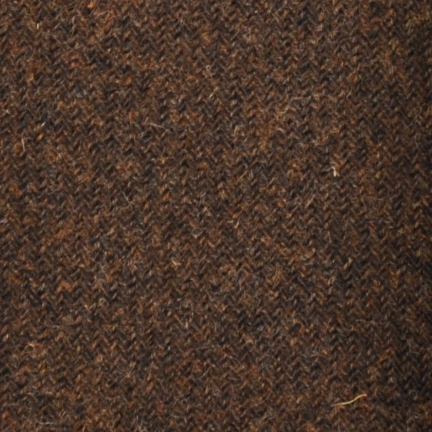 F.Marino Tweed Tie 3 Folds Chocolate