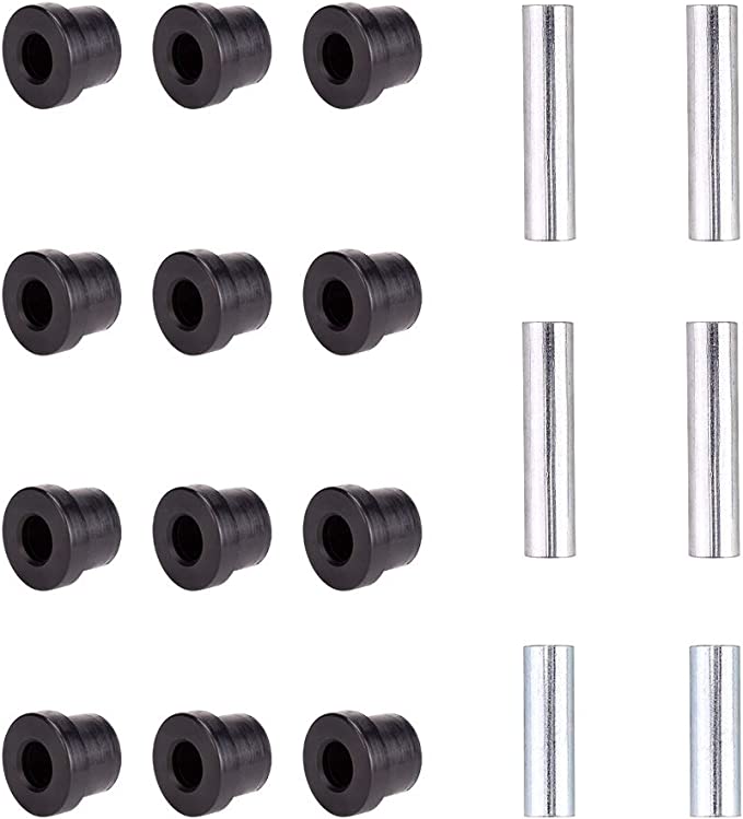 Front Lower End & Control Arm Bushing Sleeve Kit for Club Car Precedent 2004-up - 10L0L