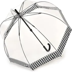 Fulton Birdcage 2 Houndstooth Border Umbrella