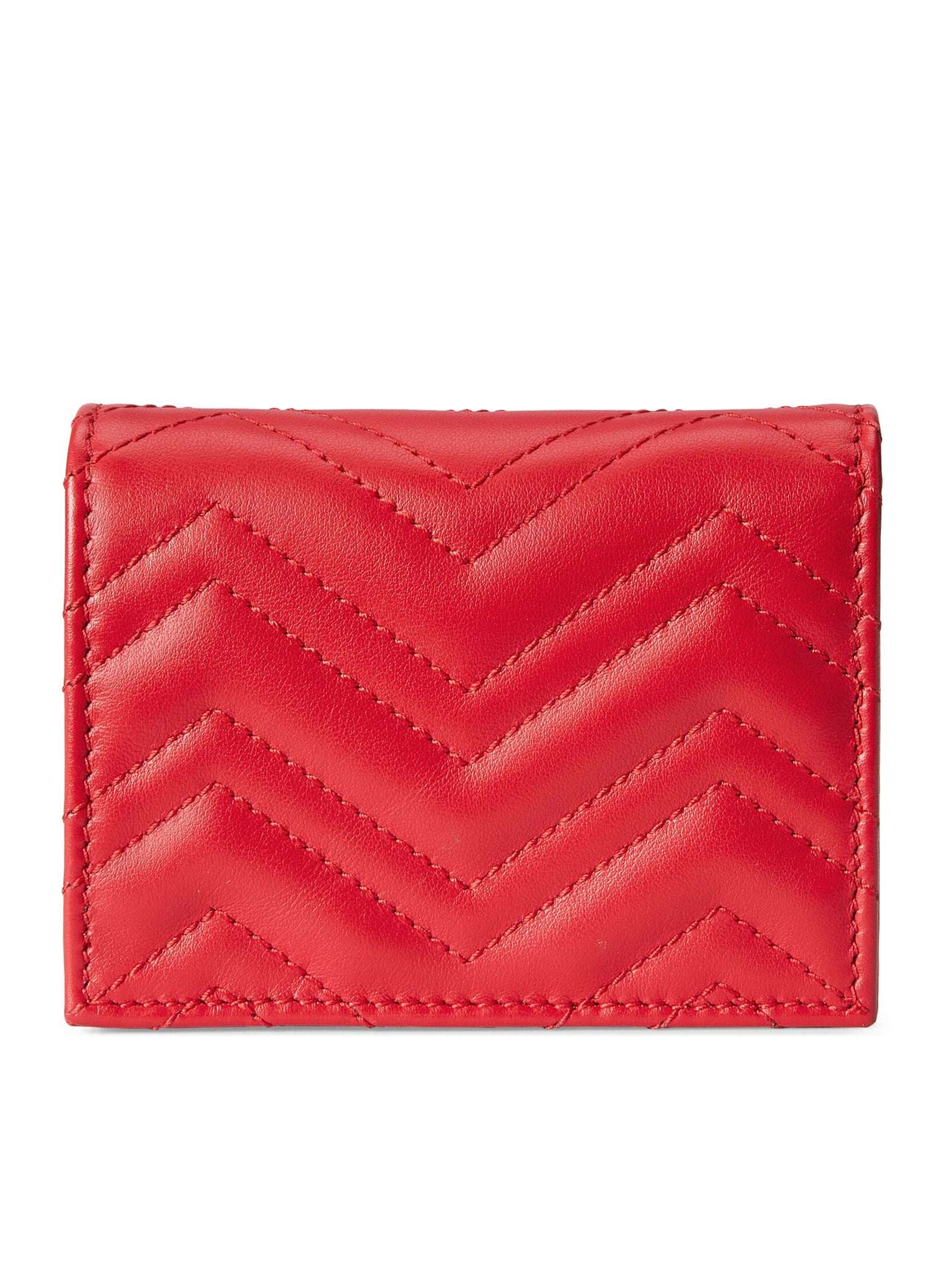 GG MARMONT CARD HOLDER IN MATELASS LEATHER