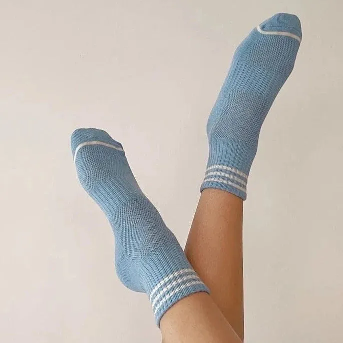 Girlfriend Socks - Parisian Blue