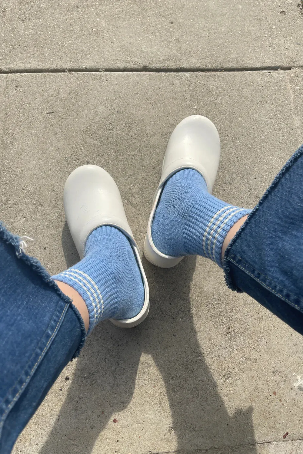 Girlfriend Socks - Parisian Blue