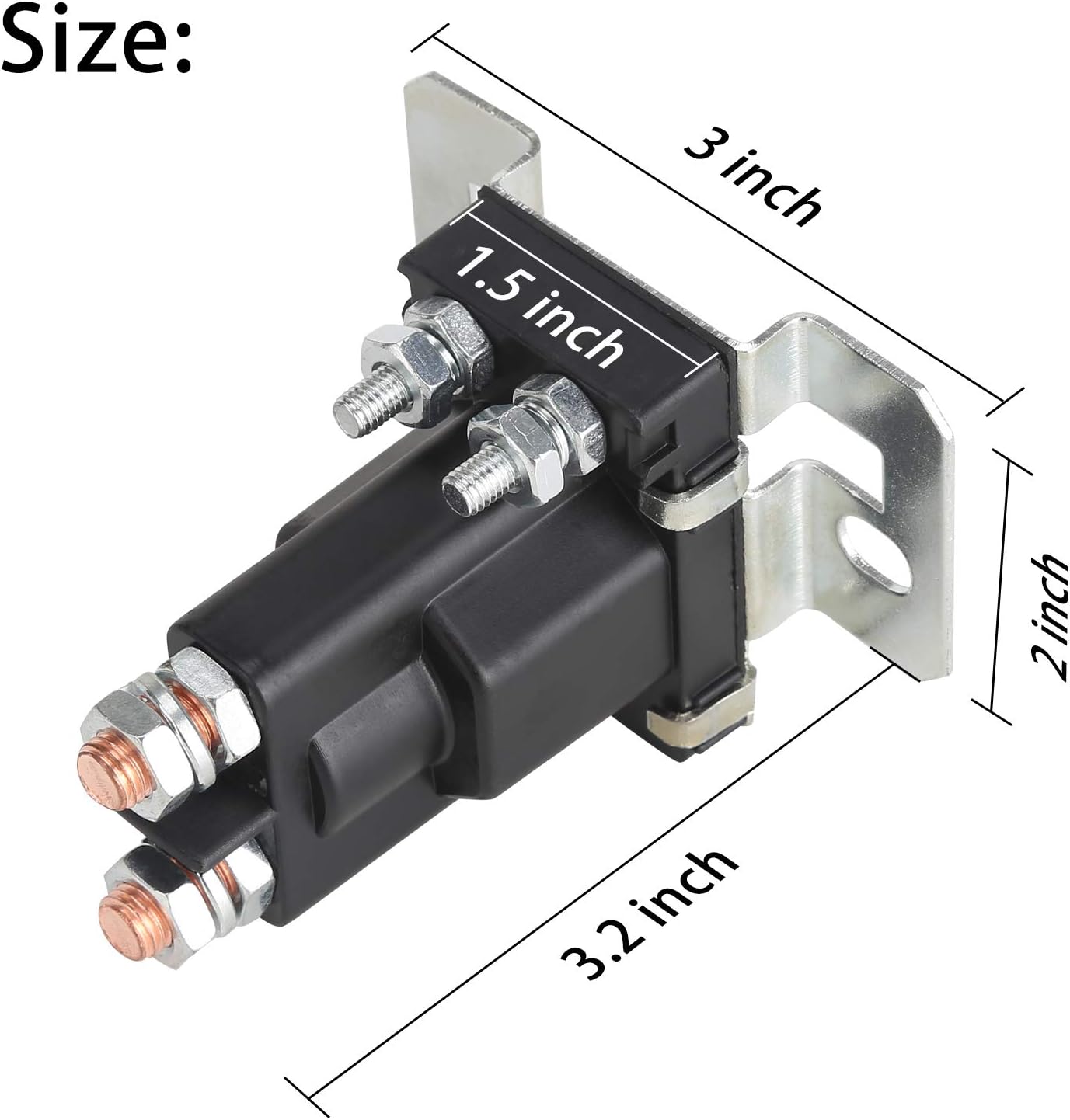 Golf Cart 4 Terminals 200A 36V Solenoid for Club Car DS Electric 1997-2005 - 10L0L