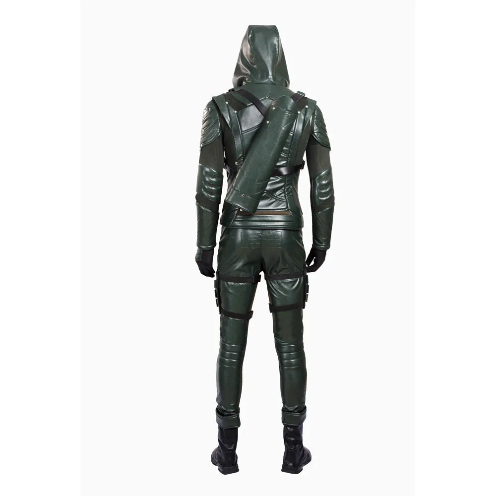 Green Arrow Season 5 Oliver Queen cosplay costume