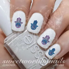 Hamsa Nail Art Nail Water Decals Water Slides