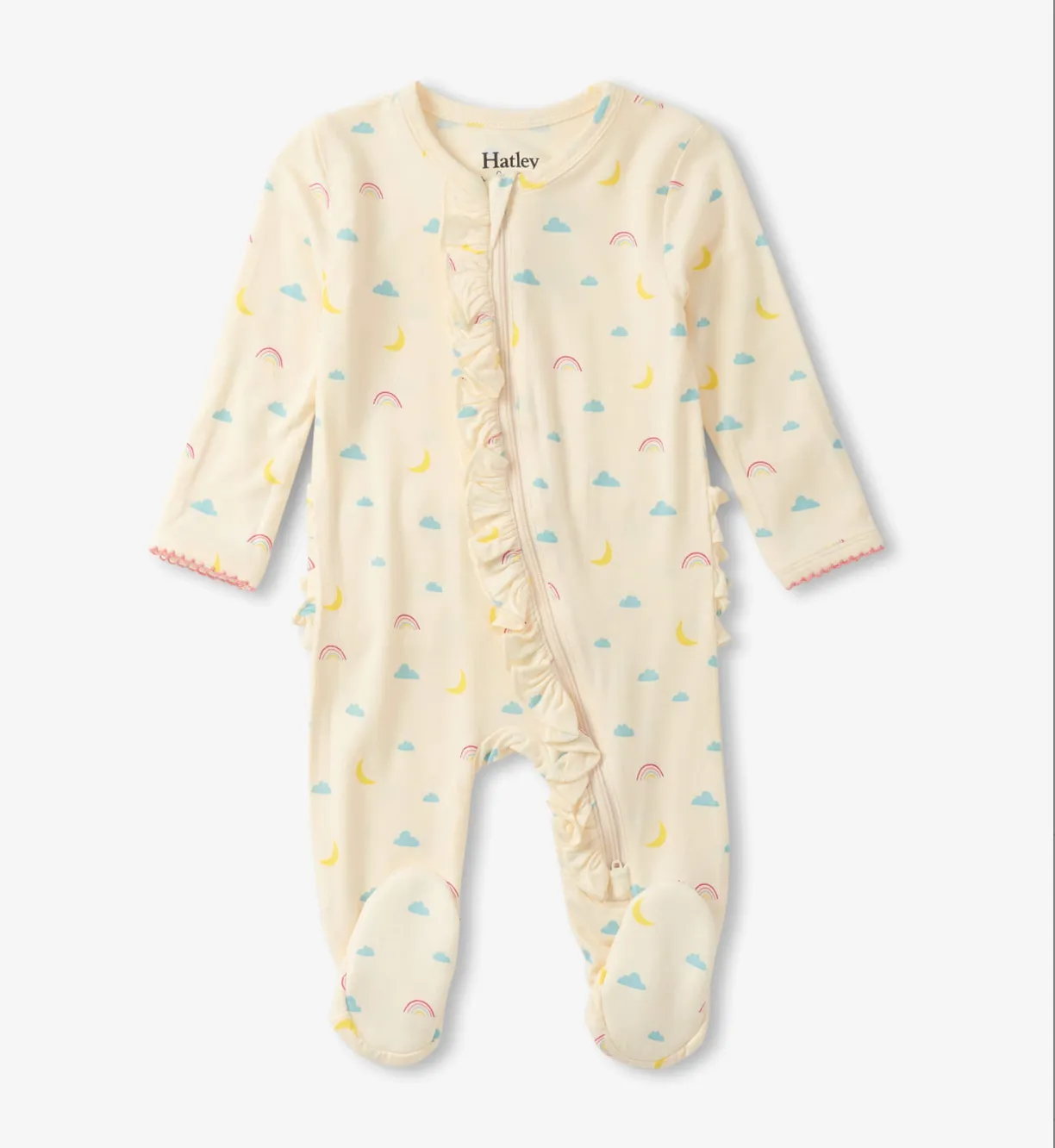 Hatley Lucky Charms Ruffle Bum Bamboo Sleeper