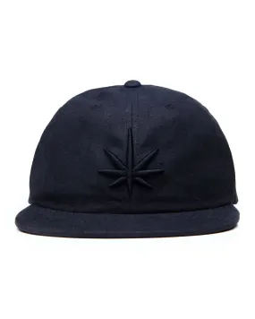 HEMPZOO BLACK LEAF DAD CAP