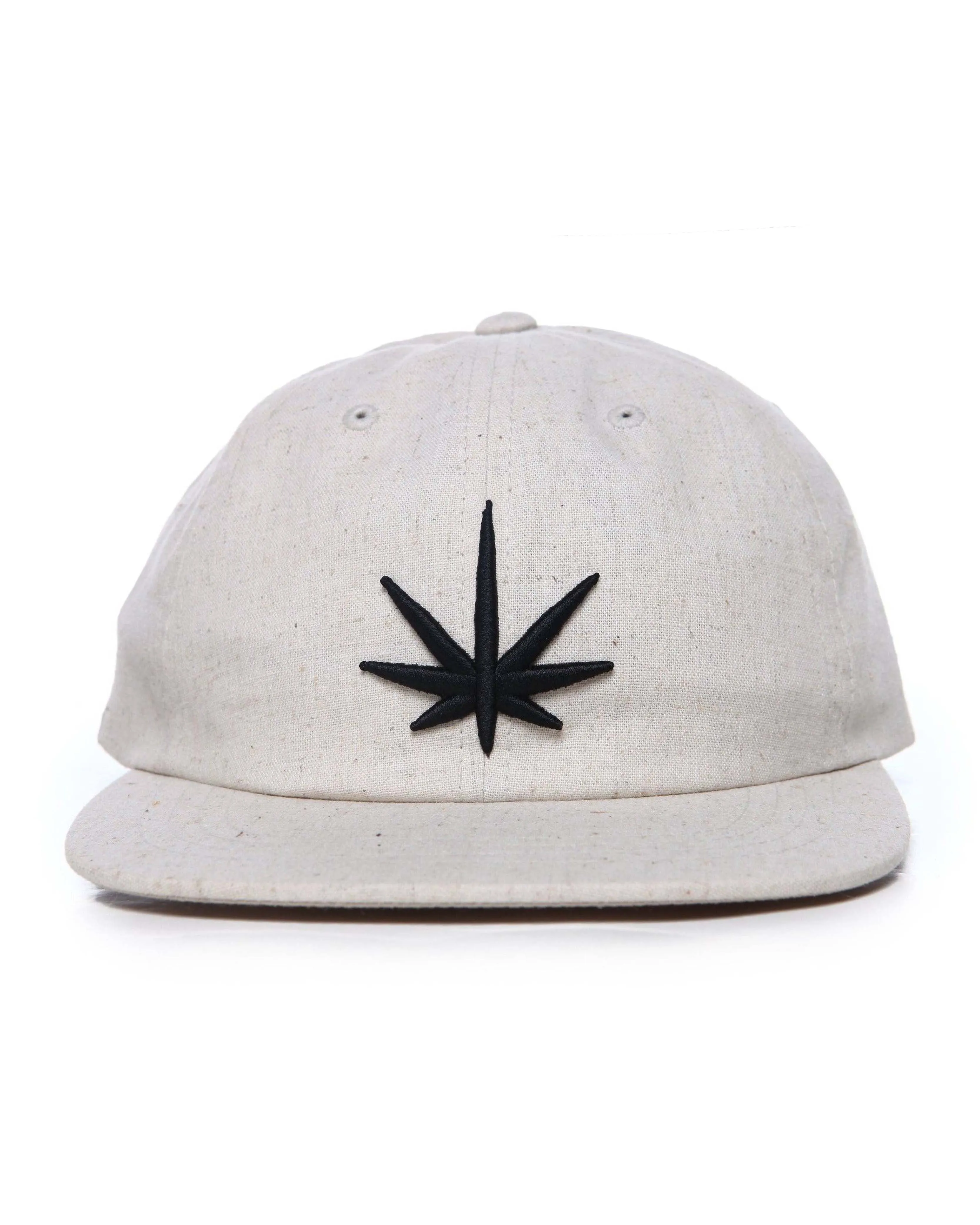 HEMPZOO BLACK LEAF DAD CAP