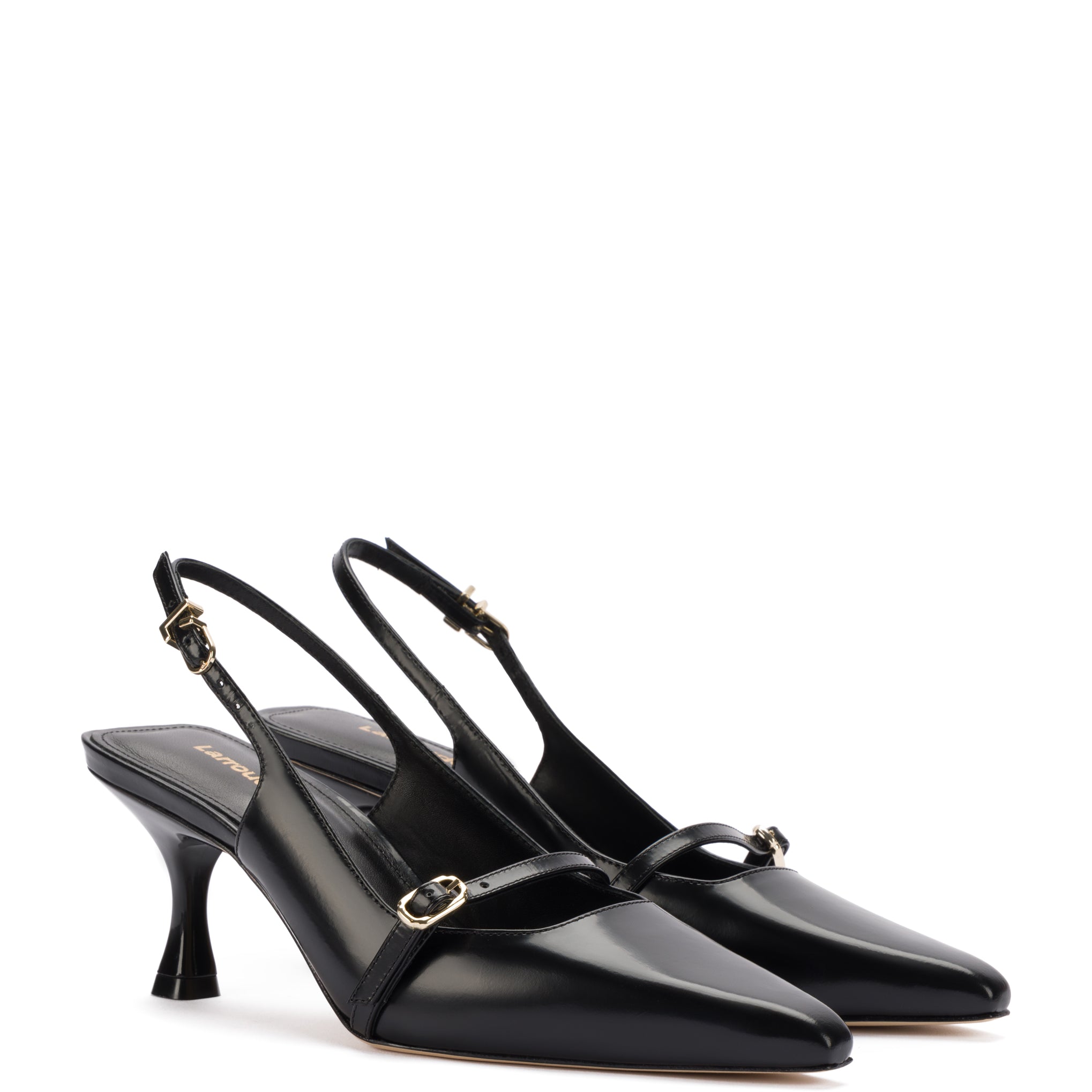 Ines Pump In Black Leather