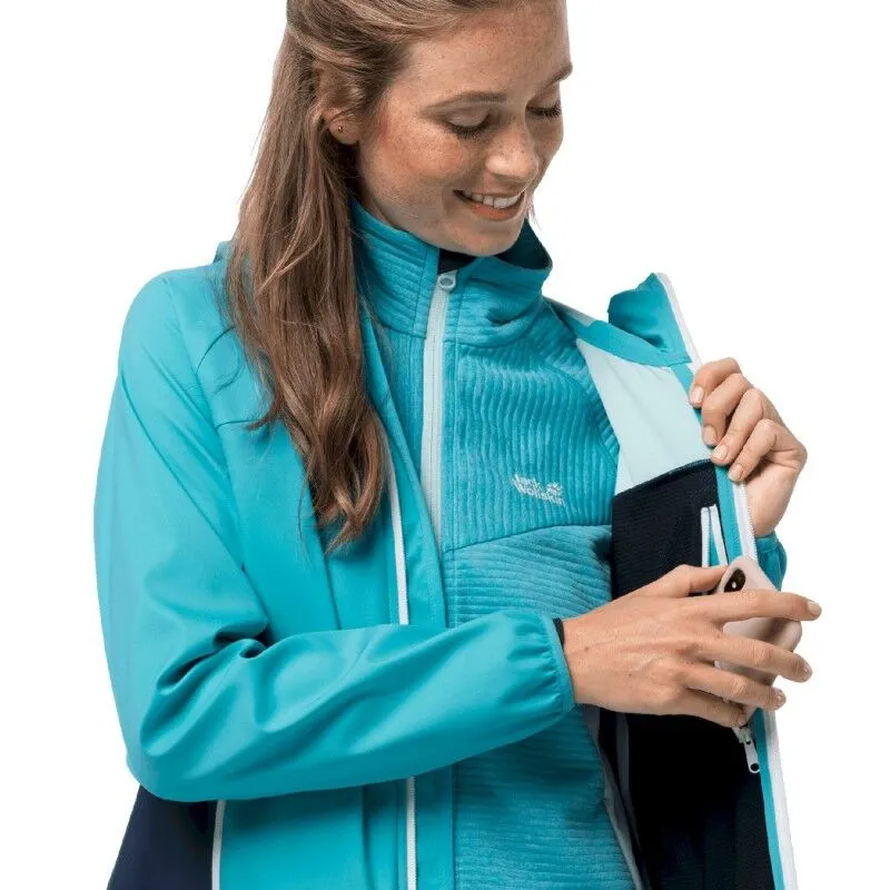 Jack Wolfskin  Eagle Peak II Softshell - Giacca antipioggia - Donna