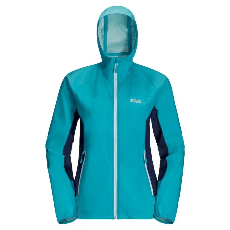 Jack Wolfskin  Eagle Peak II Softshell - Giacca antipioggia - Donna