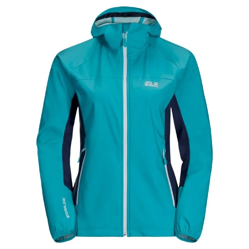 Jack Wolfskin  Eagle Peak II Softshell - Giacca antipioggia - Donna