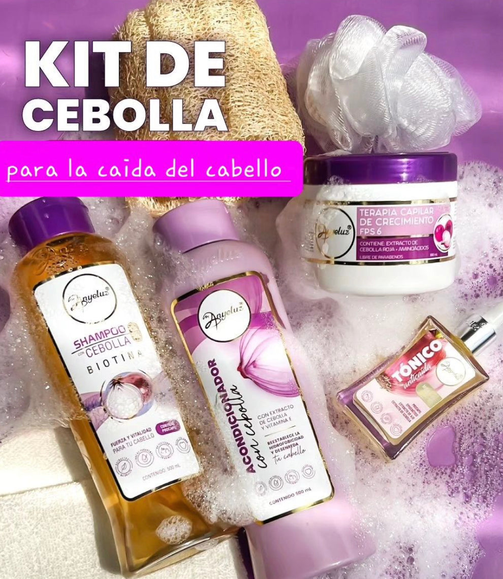 Kit Cebolla Shampoo + Acondicionador