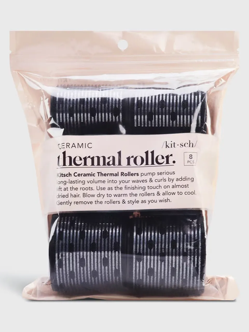 KITSCH Ceramic Hair Roller 8pc Variety Pack