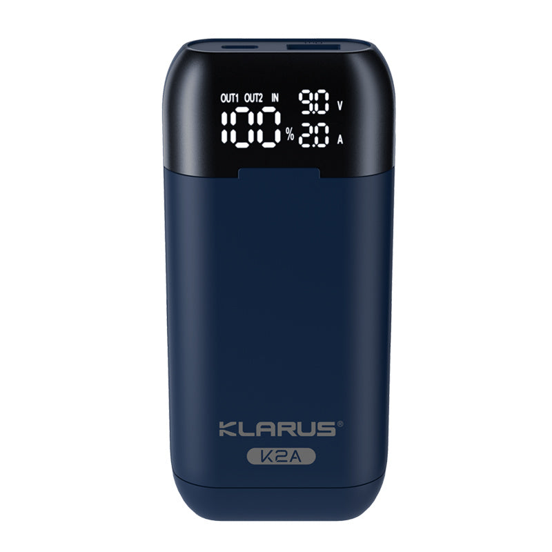 KLARUS K2A INTELLIGENT DUAL-BATTERY 3-IN-1 POWERBANK