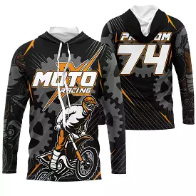 Maillot Cross Personnalisé Protection UV, Cadeau Original Pilote MX, Kit Chane De Transmission - CT22122202