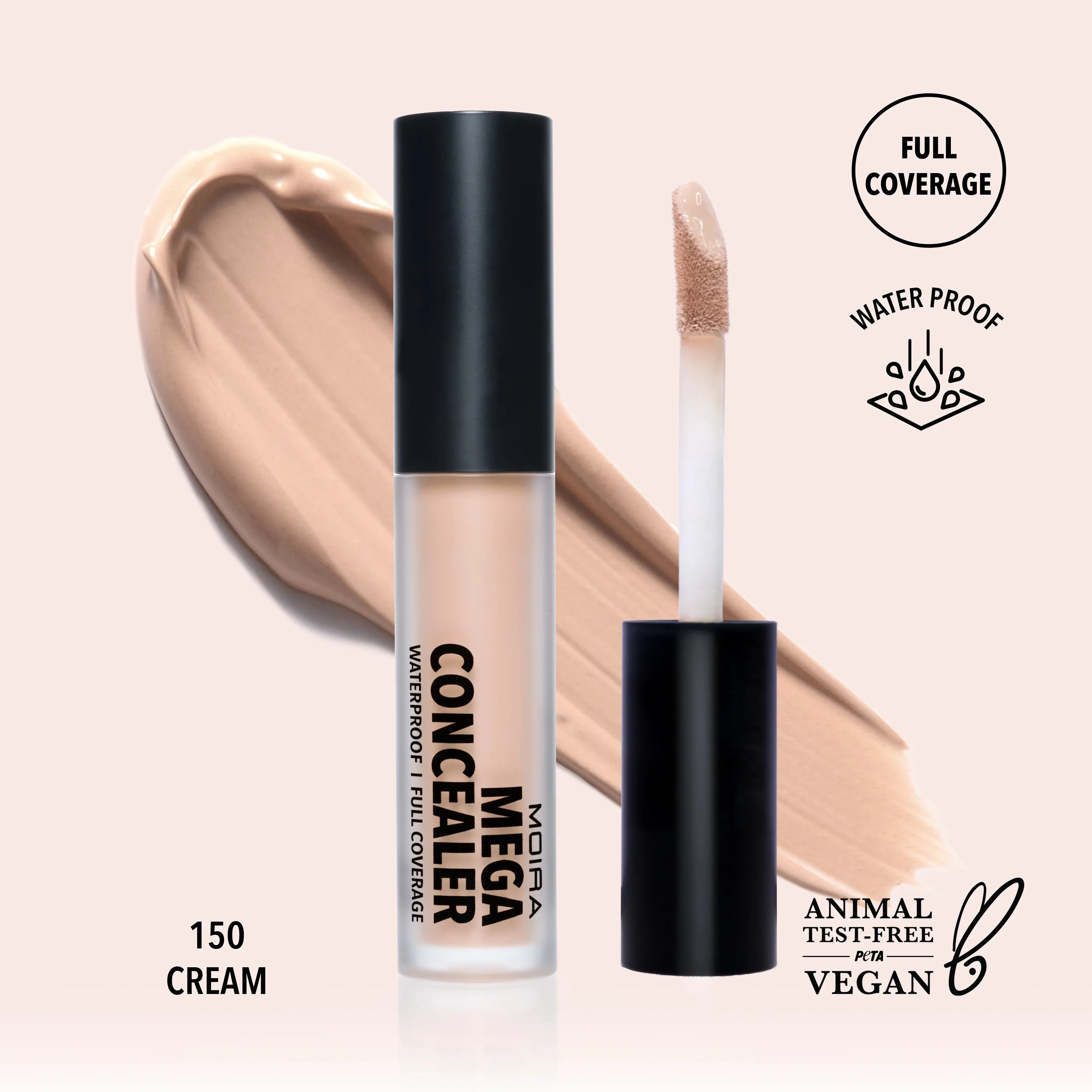 MOIRA Mega Concealer Waterproof Corrector