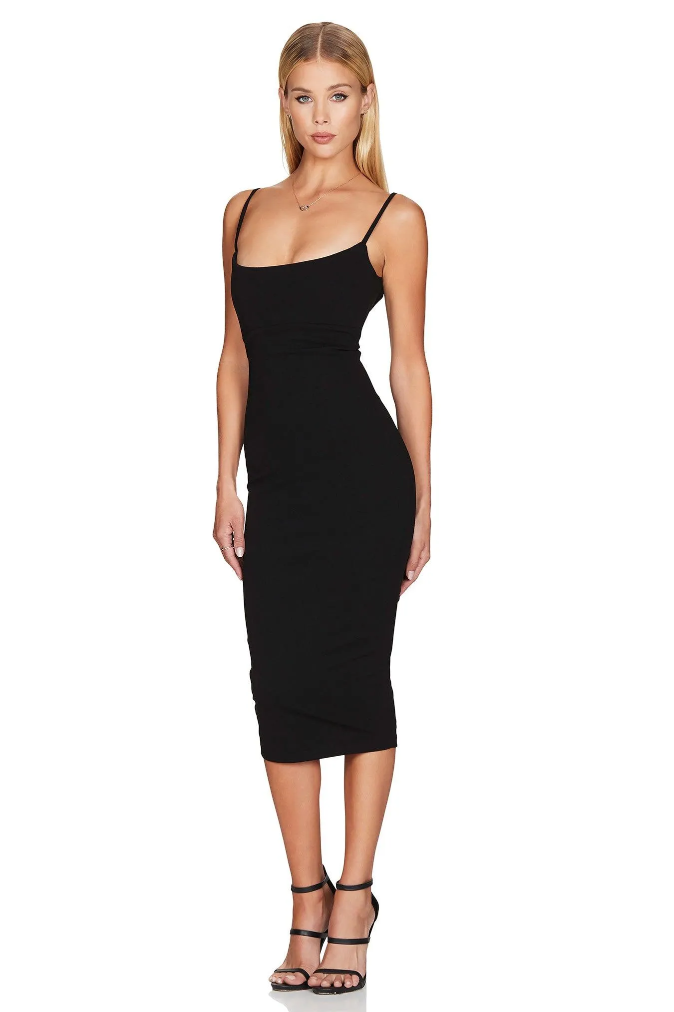 Nookie Bailey Midi Dress - Black