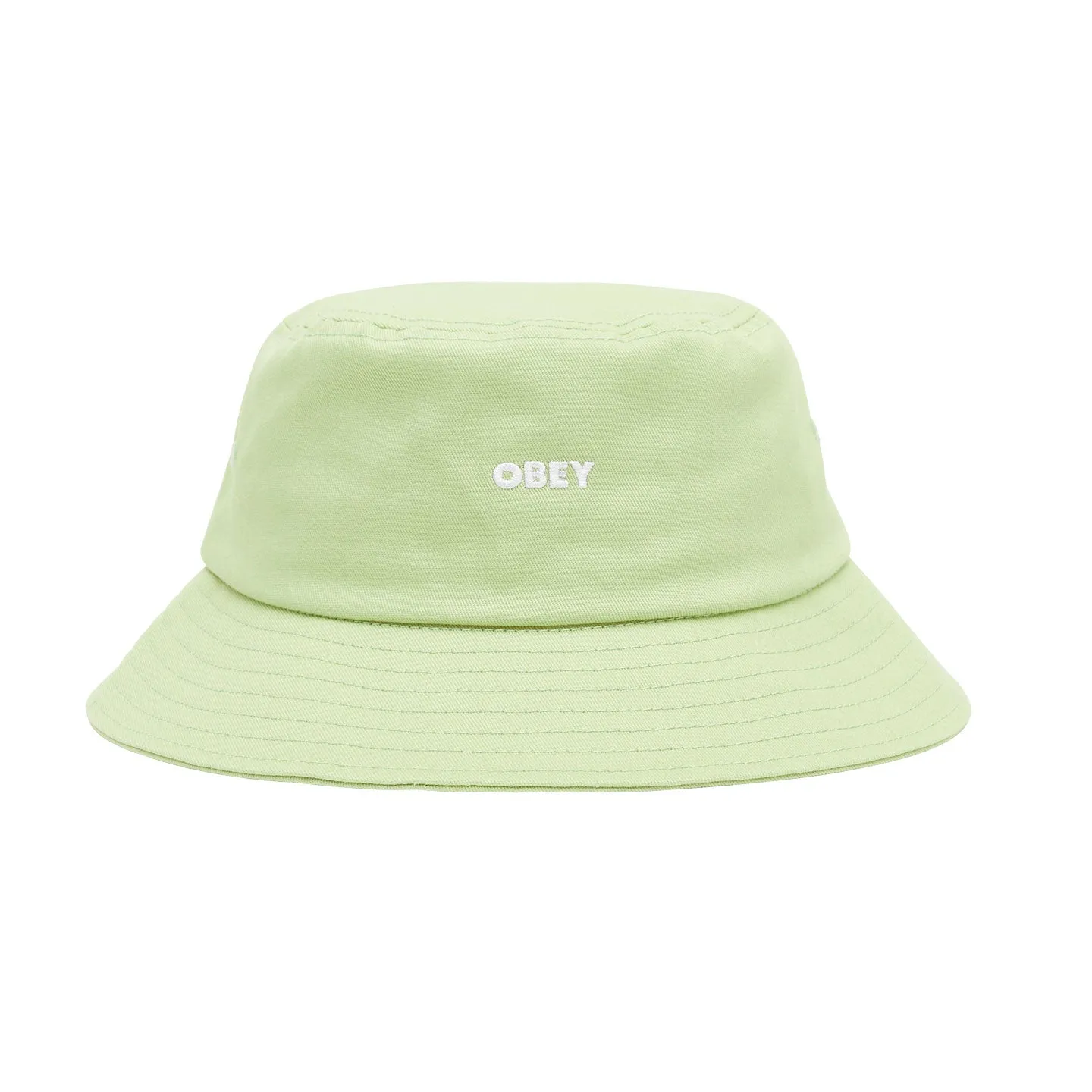 Obey Bold Twill Bucket Hat In Green Fig