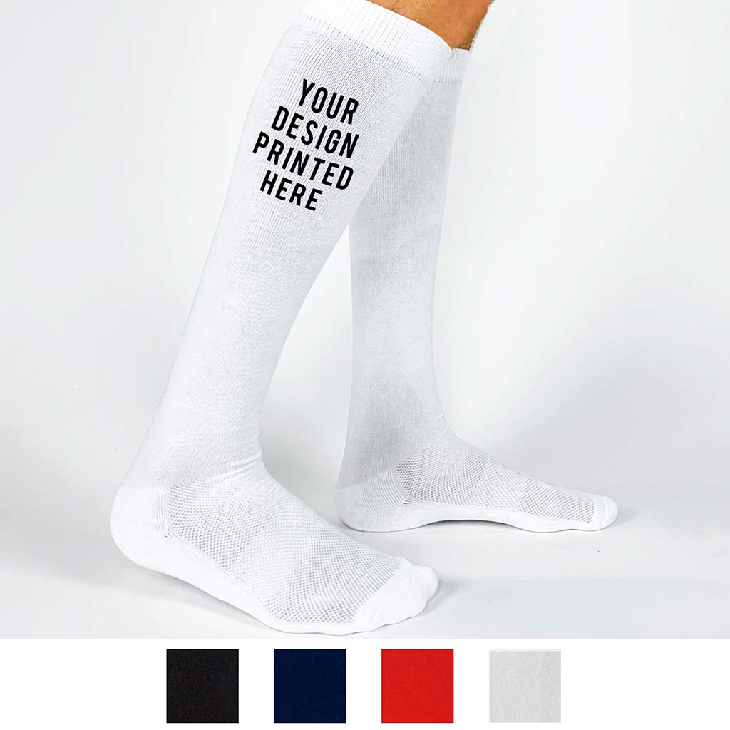 ON SALE - SAVE 30% on Custom Printed Sport Knee High