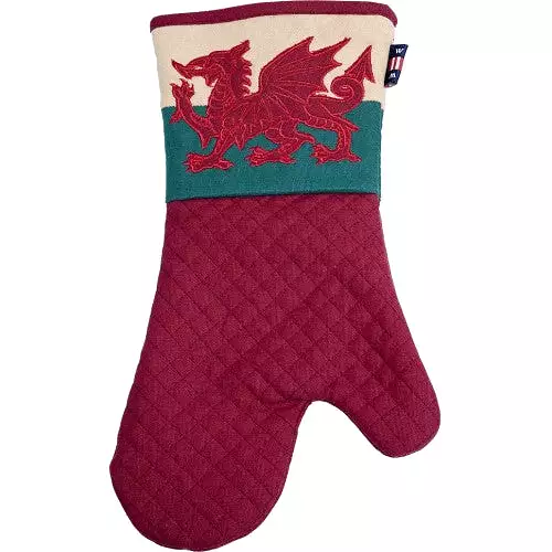 Oven Mitt | Welsh Dragon