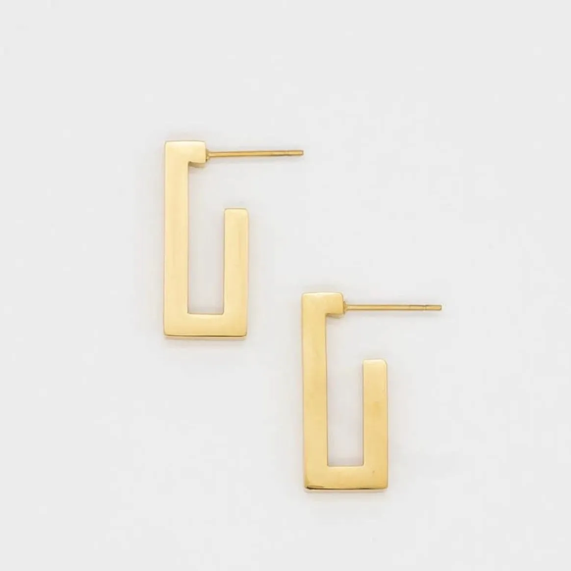 Rachel Rectangle Hoops