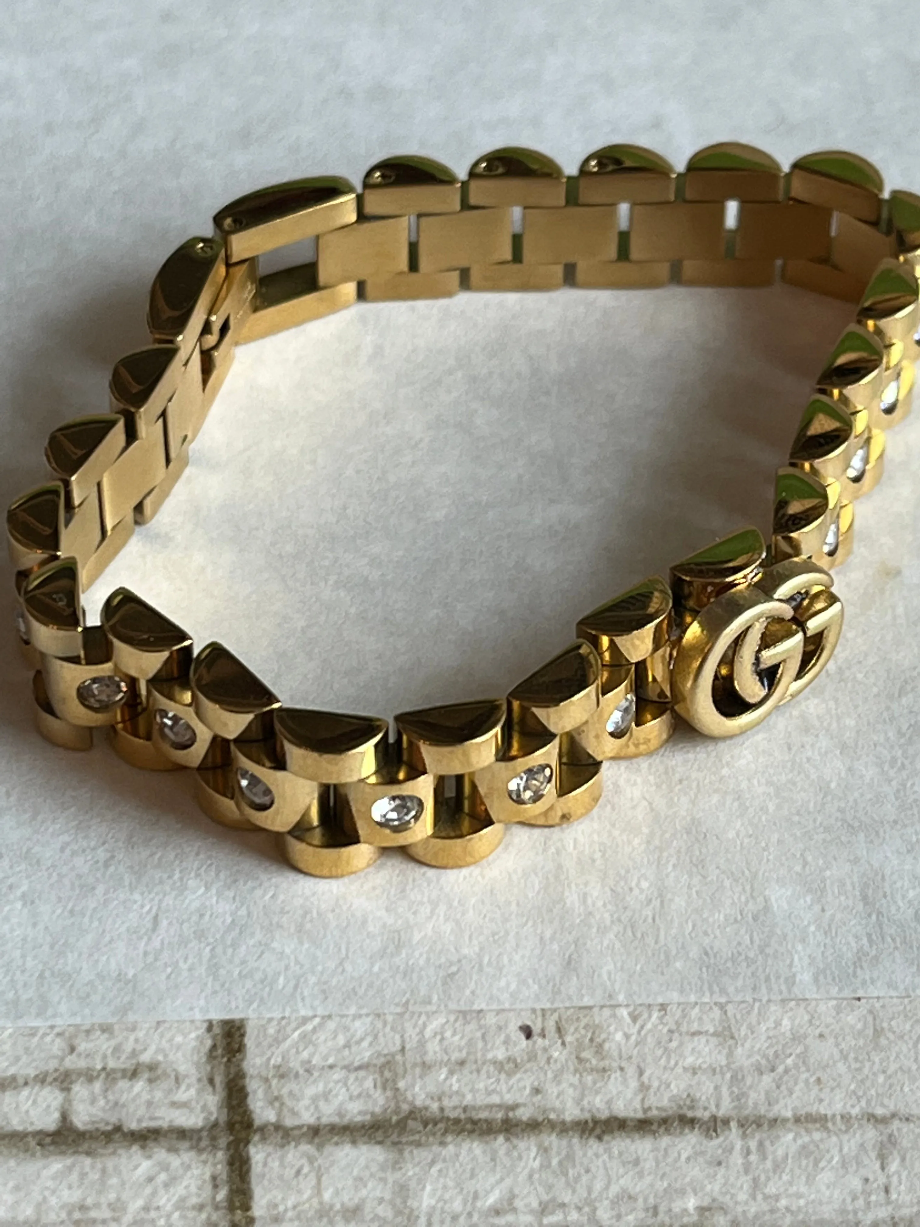 Repurposed Sandy Bracelet