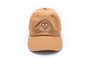 Rey to Z Baseball Hat - Smiley Face in Terra Cotta (5Y-10Y)