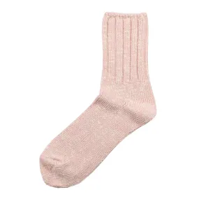 RoToTo - Low Gauge Slub Socks - Pink