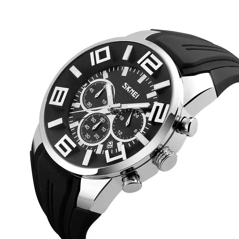 Sports Watches Luxury Brand Waterproof Chronograph