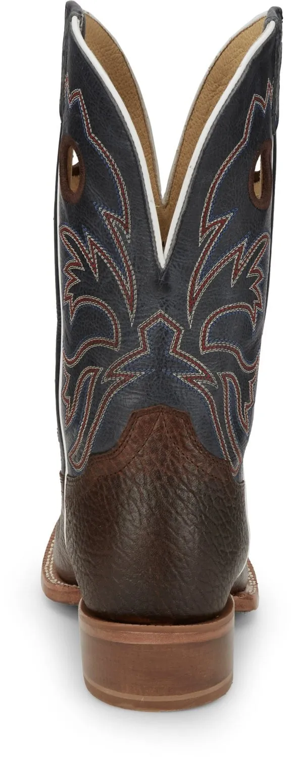 Tony Lama Mens Dealer Espresso Leather Cowboy Boots